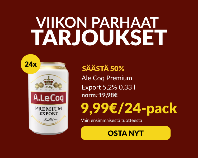 Ale Coq Premium Export 5,2% 24x0,33 l